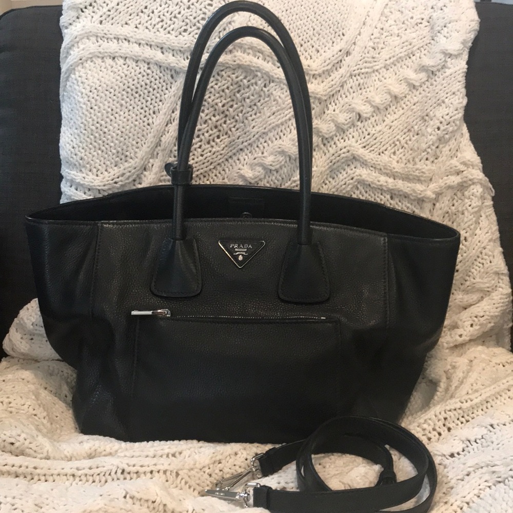 Authentic Prada black bag - selling ASAP